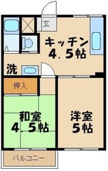 ドエリング東邦の物件間取画像